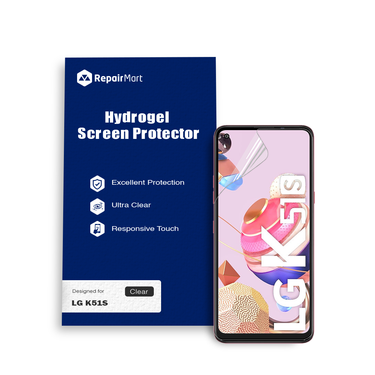 LG K51S Compatible Premium Hydrogel Screen Protector With Full Coverage Ultra HD